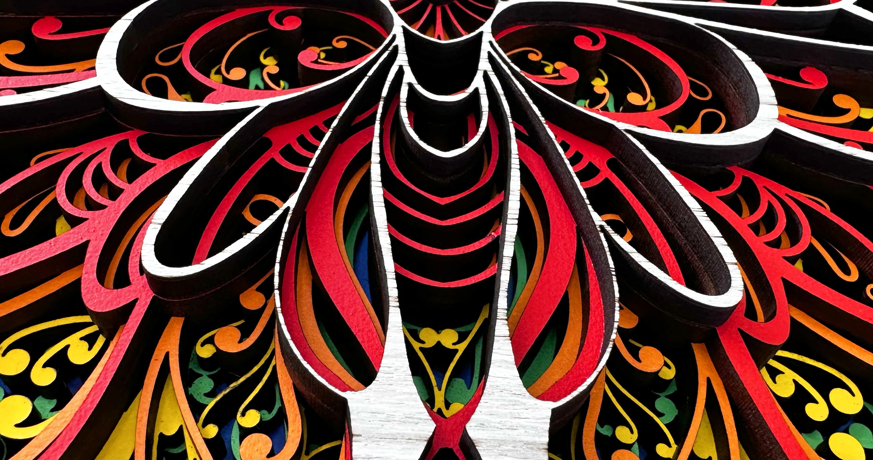 Butterfly Mandala Wall Art