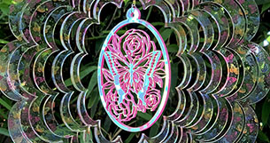 Butterfly Wind Spinner
