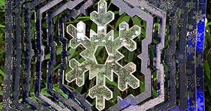 Snowflake Wind Spinner