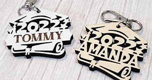 Graduation Keychain